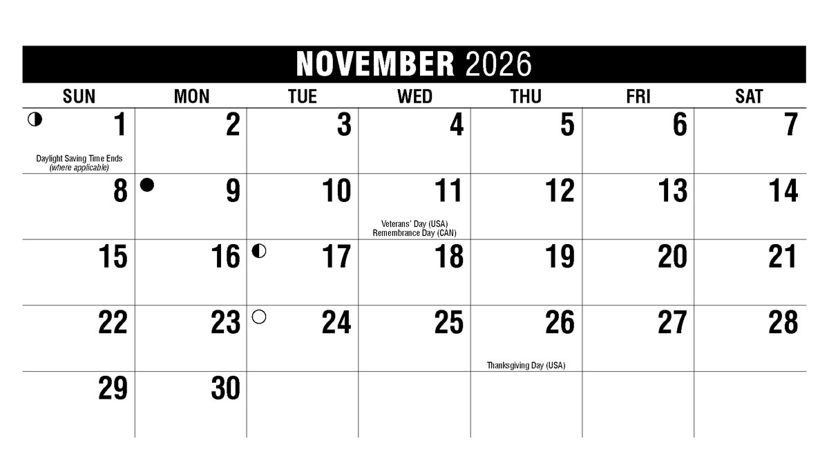 Galleria Motivation Promotional Desk Calendar - 2026